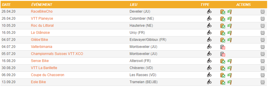 Image calendrier 
        compétitions