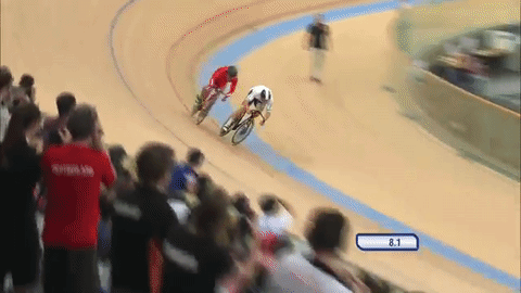 Gif Sprint sur piste